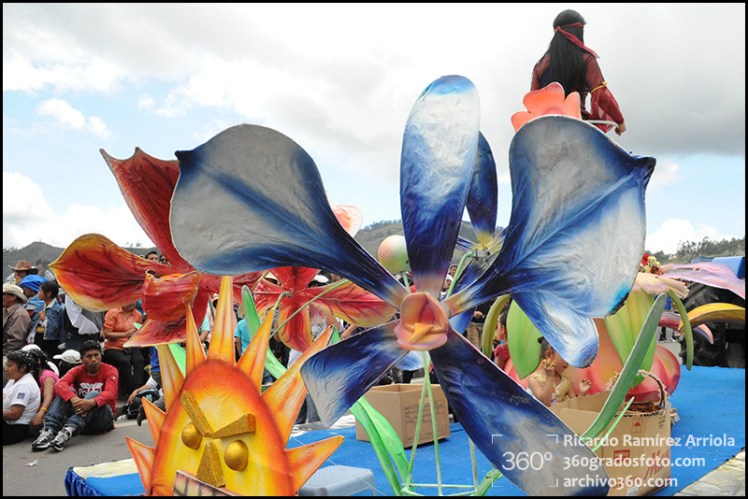 Carnaval 2013. Guaranda, provincia de Bolivar, Ecuador., 10 de febrero de 2013.
