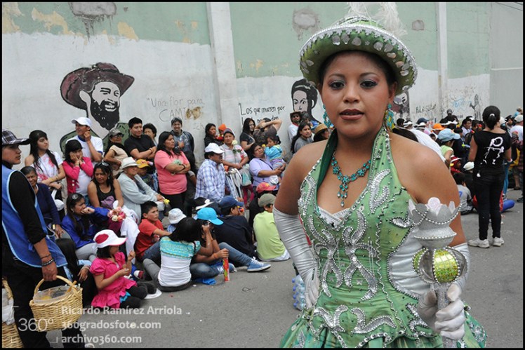 Carnaval 2013. Guaranda, provincia de Bolivar, Ecuador., 10 de febrero de 2013.