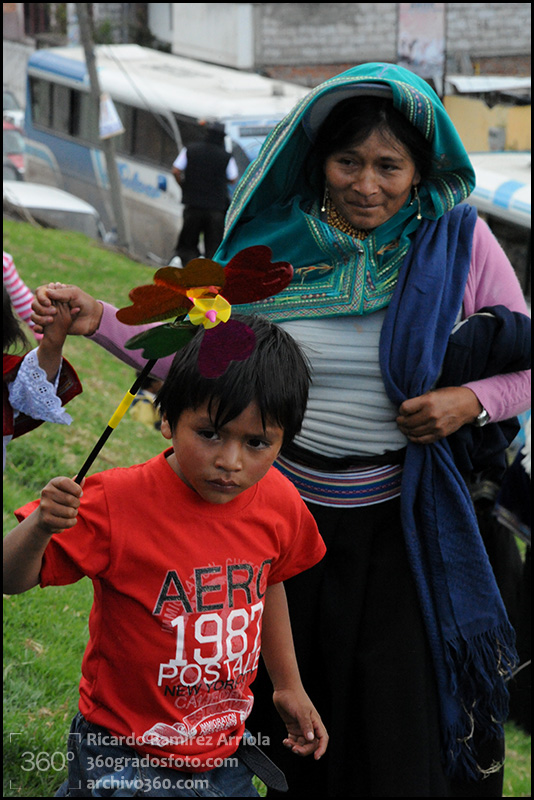 Carnaval 2013. Guaranda, provincia de Bolivar, Ecuador., 10 de febrero de 2013.