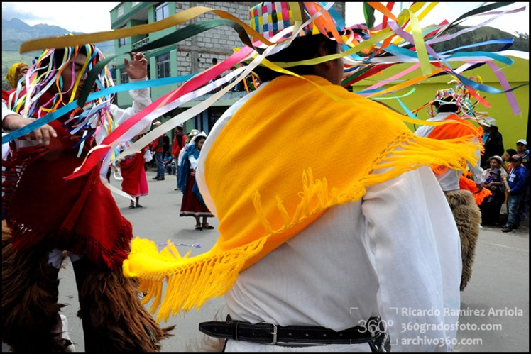 Carnaval 2013. Guaranda, provincia de Bolivar, Ecuador., 10 de febrero de 2013.